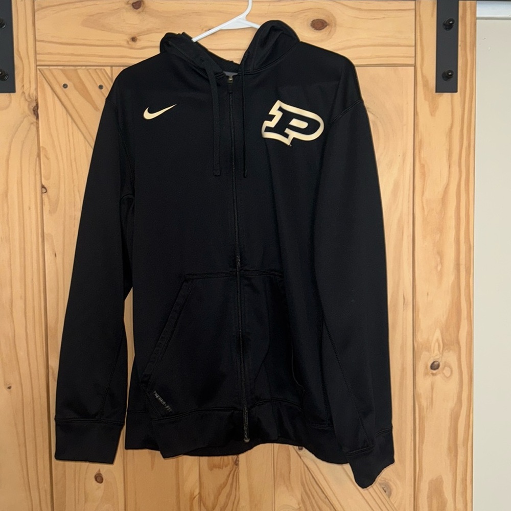 Nike Therma Fit Purdue jacket. Size XL and black.